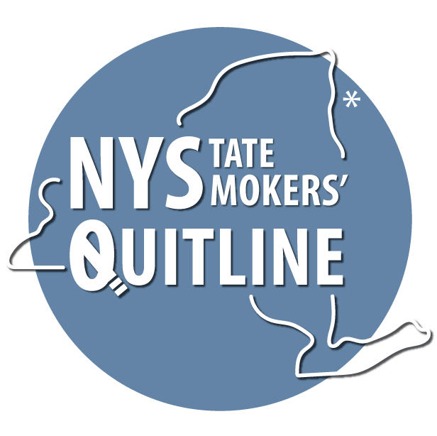 New York State Smokers Quitline logo